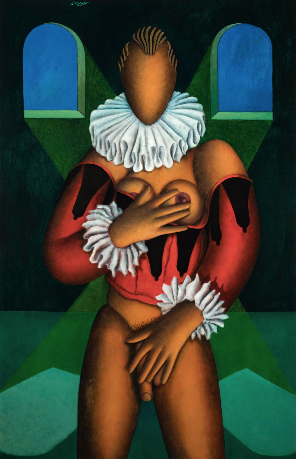 El Caballero De La Mano En El Pene